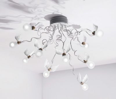 Birdie's Nest LED pendant lamp 220-240 VIngo Maurer